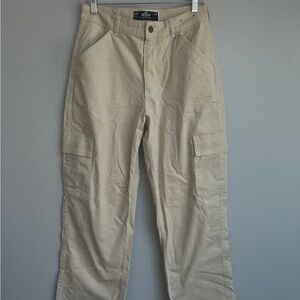 Hollister Men's Light Tan Cargo Pants